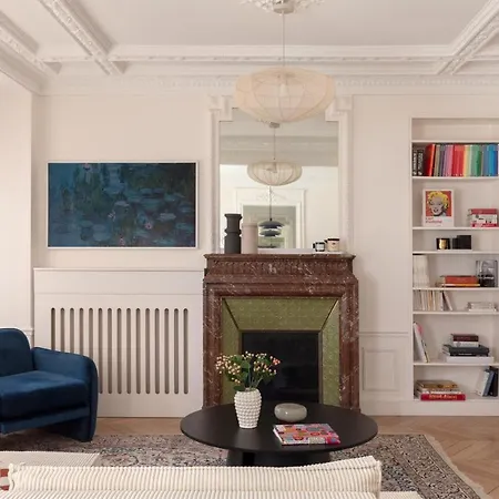 Parisian Luxury At Etienne Pernet 아파트 파리
